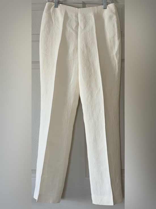Dana Buchman Pants - Dana Buchman dressy Cream Textured Pants